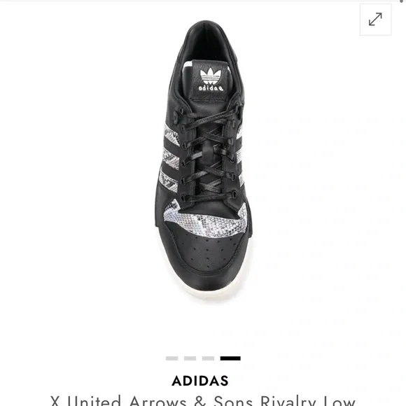 New ADIDAS X United Arrows & Sons Rivalry Low Sneakers Limited Edition 2018 - Picture 4 of 11